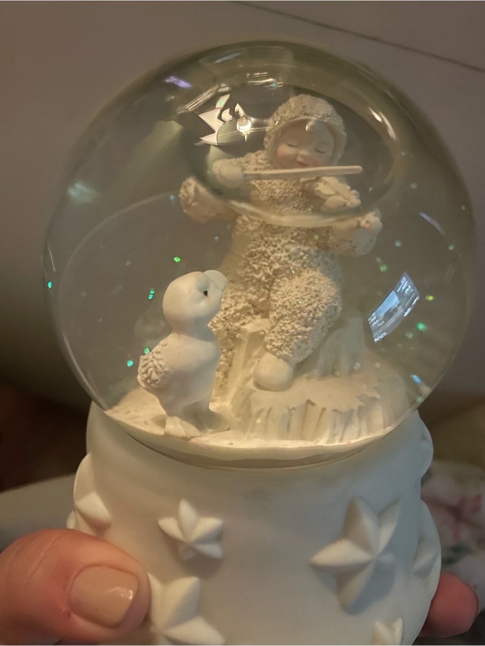 Snow baby by Department 56 Practice Makes Perfect Snow globe